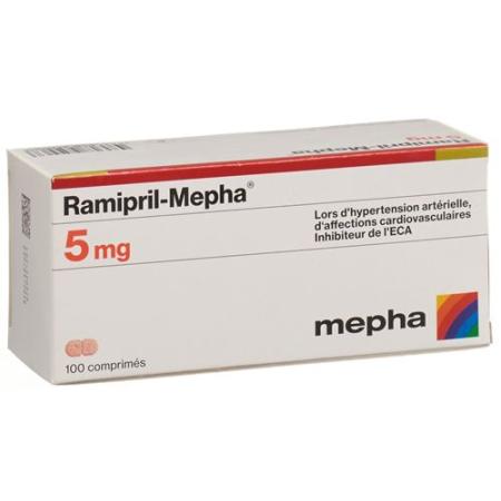 Ramipril-Mepha Tabl 5 mg 100 pcs - PrimeCare Global