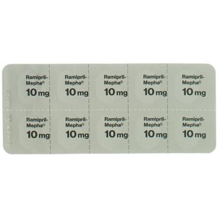 Ramipril-Mepha Tabl 10 mg 20 pcs - PrimeCare Global