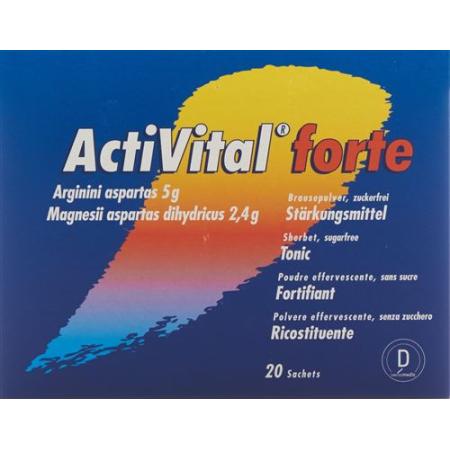 Activital forte Brause Plv orange lime Btl 10 pcs - PrimeCare Global