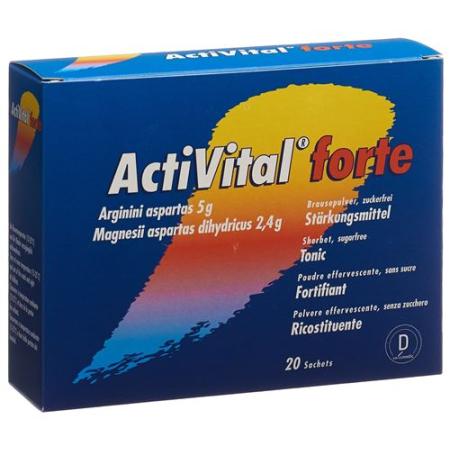 Activital forte Brause Plv orange lime Btl 10 pcs - PrimeCare Global