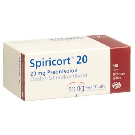 Spiricort Filmtablet 20 mg 100 pcs - PrimeCare Global