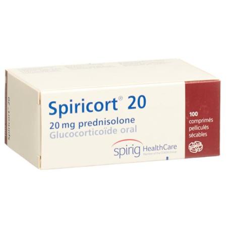 Spiricort Filmtablet 20 mg 100 pcs - PrimeCare Global
