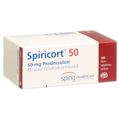 Spiricort Filmtablet 50 mg 100 pcs - PrimeCare Global