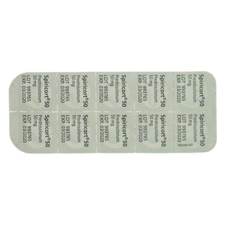 Spiricort Filmtablet 50 mg 100 pcs - PrimeCare Global