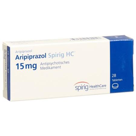 Aripiprazole Spirig HC Tabl 15 mg 28 pcs - PrimeCare Global