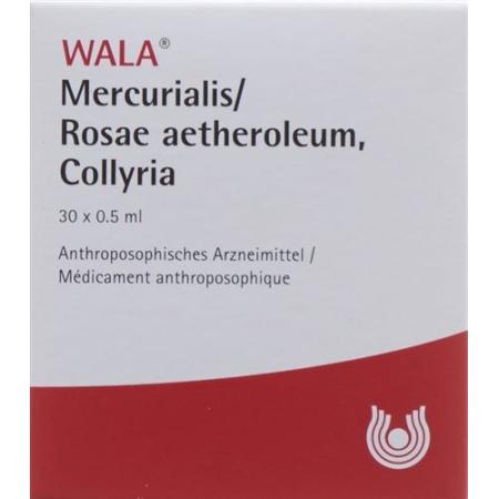 Wala Mercurialis/Rosae aetheroleum Gtt Opht 30 Monodos 0.5 ml - PrimeCare Global