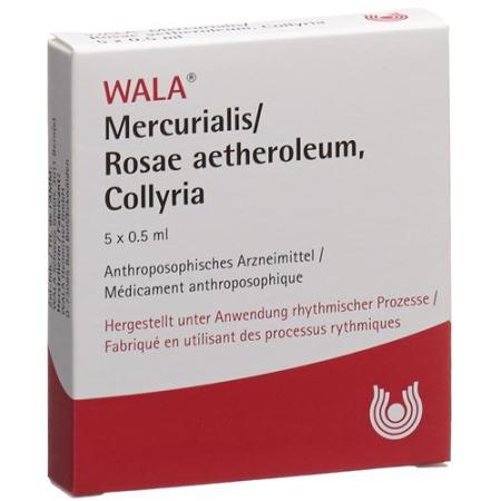 Wala Mercurialis/Rosae aetheroleum Gtt Opht 5 Monodos 0.5 ml - PrimeCare Global