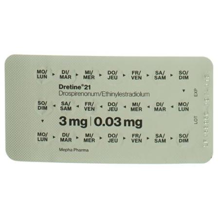 Dretine 21 Lactab 3 x 21 pcs - PrimeCare Global