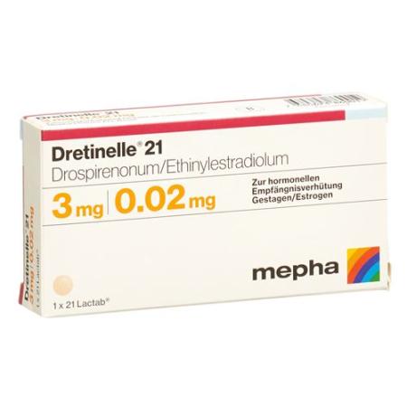 Dretinelle 21 lactab 21 pcs - PrimeCare Global