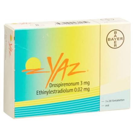 Yaz film tray 3 x 28 pcs - PrimeCare Global