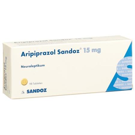 Aripiprazole Sandoz Tabl 15 mg 98 pcs - PrimeCare Global