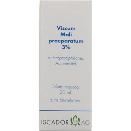 Iscador Viscum Mali preparatum 3% Dilutio aquosa 20 ml - PrimeCare Global