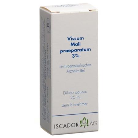 Iscador Viscum Mali preparatum 3% Dilutio aquosa 20 ml - PrimeCare Global