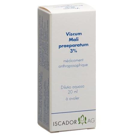 Iscador Viscum Mali preparatum 3% Dilutio aquosa 20 ml - PrimeCare Global