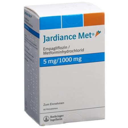 Jardiance Met Filmtablet 5/1000mg 60 pcs - PrimeCare Global