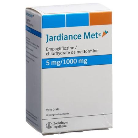 Jardiance Met Filmtablet 5/1000mg 60 pcs - PrimeCare Global