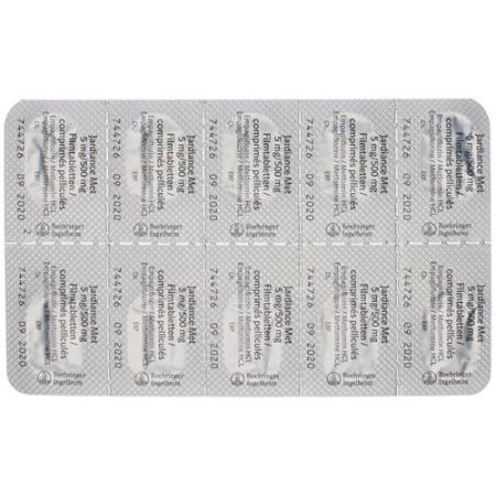 Jardiance Met Filmtablet 5/500mg 60 pcs - PrimeCare Global