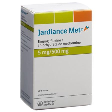 Jardiance Met Filmtablet 5/500mg 60 pcs - PrimeCare Global