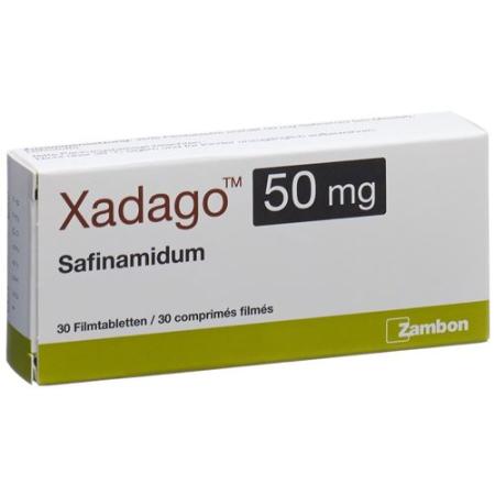 Xadago Filmtablet 50 mg 30 pcs - PrimeCare Global