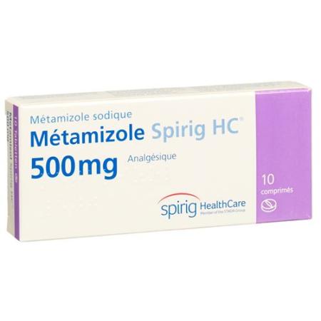 Metamizol Spirig HC Tabl 500 mg 10 pcs - PrimeCare Global