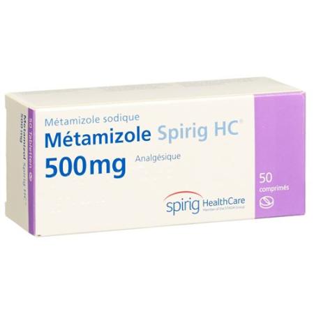 Metamizol Spirig HC Tabl 500 mg 50 pcs - PrimeCare Global