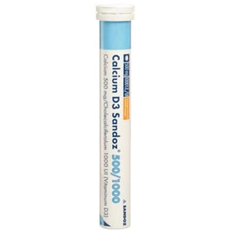 Calcium D3 Sandoz chewable tablets 500/1000 120 pcs - PrimeCare Global