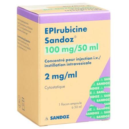 Epirubicin Sandoz 100mg/50ml perf 50ml - PrimeCare Global