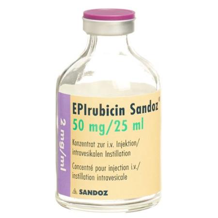 Epirubicin Sandoz 50mg/25ml perf 25ml - PrimeCare Global