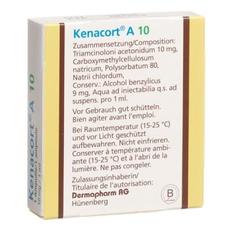 Kenacort-A 10 Inj Susp 10mg/ml &amp; 1ml - PrimeCare Global