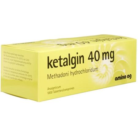 Ketalgin Tabl 40 mg 1000 Stk - PrimeCare Global