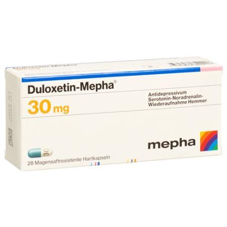 Duloxetin Mepha 30 mg 28 Kaps - PrimeCare Global