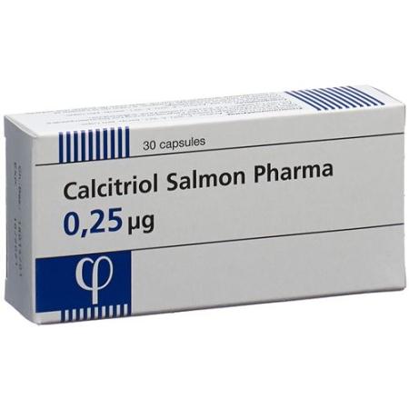 Calcitriol Salmon Pharma Kaps 0.25 mcg 30 pcs - PrimeCare Global