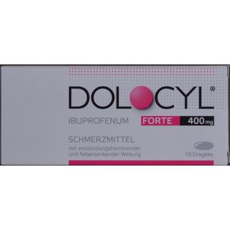 Dolocyl forte Drag 400 mg 10 pcs - PrimeCare Global