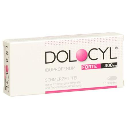 Dolocyl forte Drag 400 mg 10 pcs - PrimeCare Global