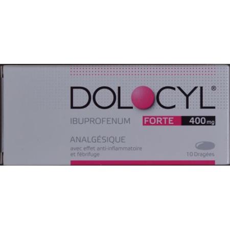 Dolocyl forte Drag 400 mg 10 pcs - PrimeCare Global