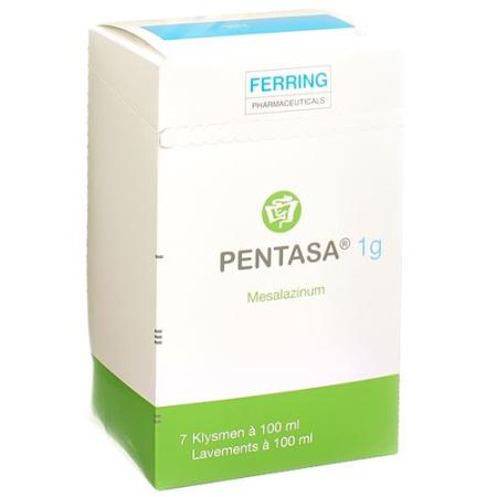 Pentasa Klysma Klist 1g 7 x 100ml - PrimeCare Global