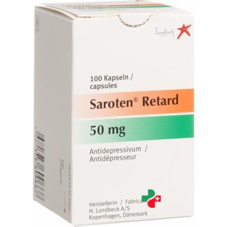 Saroten 50 mg 100 Retard Kaps - PrimeCare Global