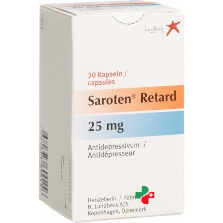 Saroten 25 mg 30 Retard Kaps - PrimeCare Global