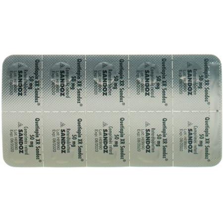 Quetiapine XR Sandoz Ret Tabl 50 mg 60 pcs - PrimeCare Global