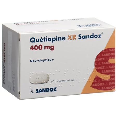 Quetiapine XR Sandoz Ret Tabl 400 mg 60 pcs - PrimeCare Global