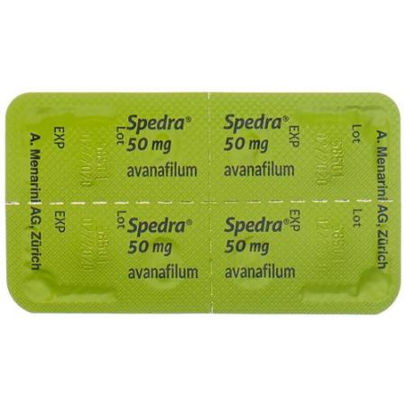 Spedra Tabl 50 mg 4 pcs - PrimeCare Global