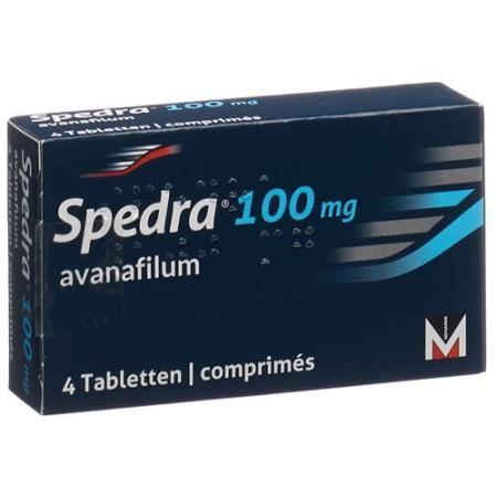Spedra Tabl 100 mg 4 pcs - PrimeCare Global