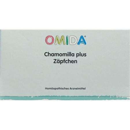 Omida Chamomilla Plus Zapfchen 10 Stk - PrimeCare Global