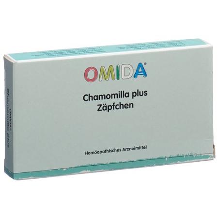 Omida Chamomilla Plus Zapfchen 10 Stk - PrimeCare Global