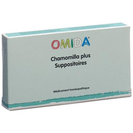 Omida Chamomilla Plus Zapfchen 10 Stk - PrimeCare Global