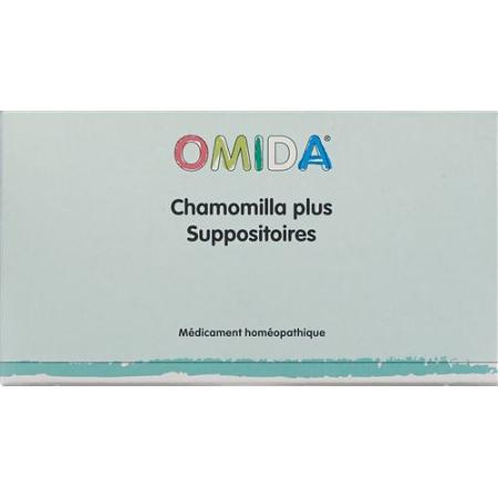 Omida Chamomilla Plus Zapfchen 10 Stk - PrimeCare Global