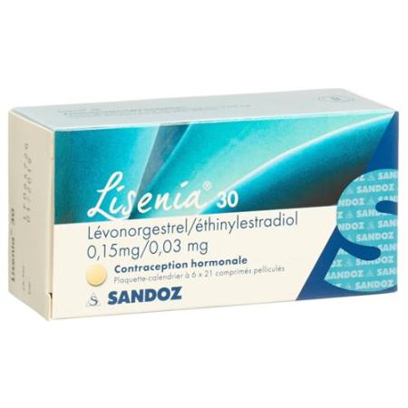 Lisenia 30 film tablets 6 x 21 pcs - PrimeCare Global