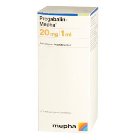 Pregabalin-Mepha Oral Solution 20mg/ml Fl 473ml - PrimeCare Global