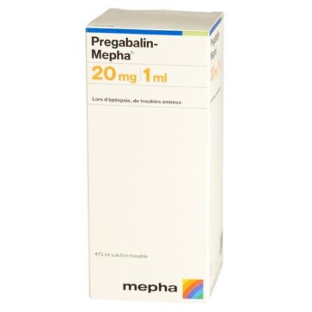 Pregabalin-Mepha Oral Solution 20mg/ml Fl 473ml - PrimeCare Global