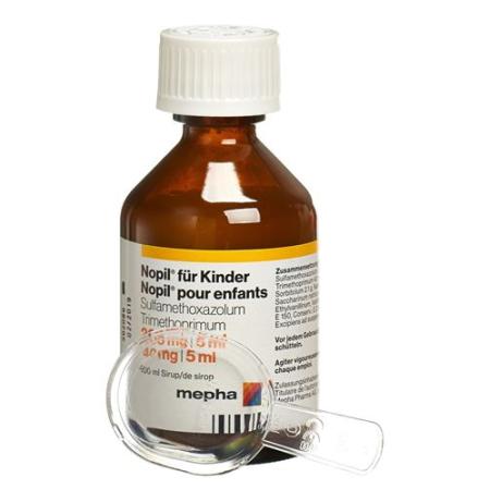 Nopil Syrup Child 200/40mg Bottle 100ml - PrimeCare Global